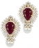 Ruby Set 8 Earrings (Exc. to Precious)